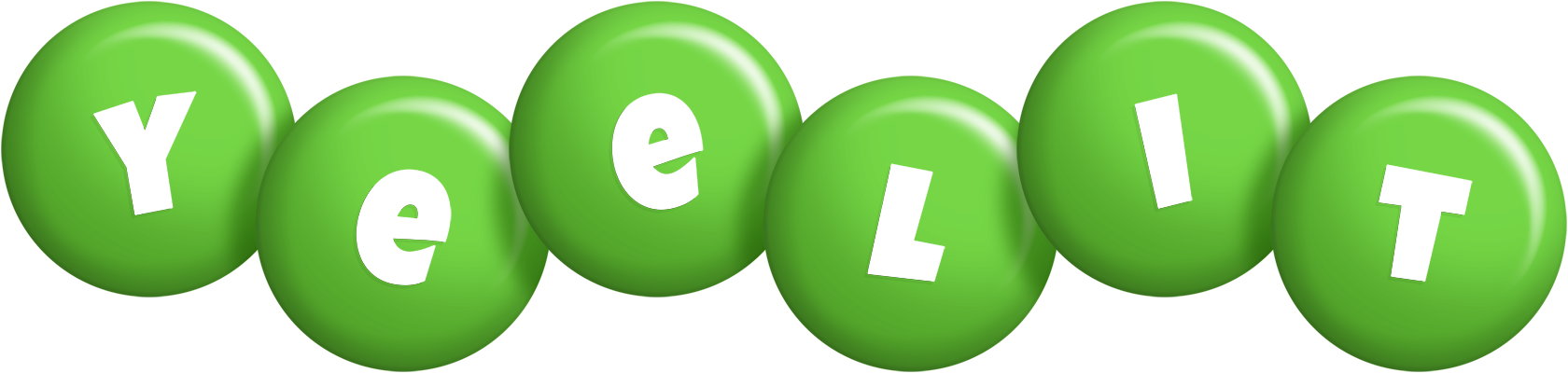Yeelit candy-green logo