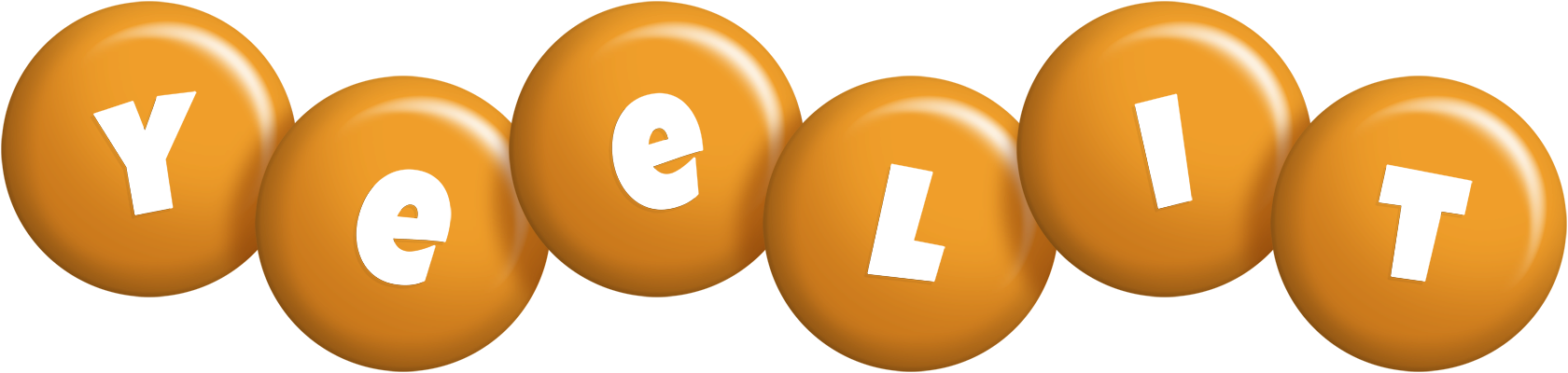 Yeelit candy-orange logo