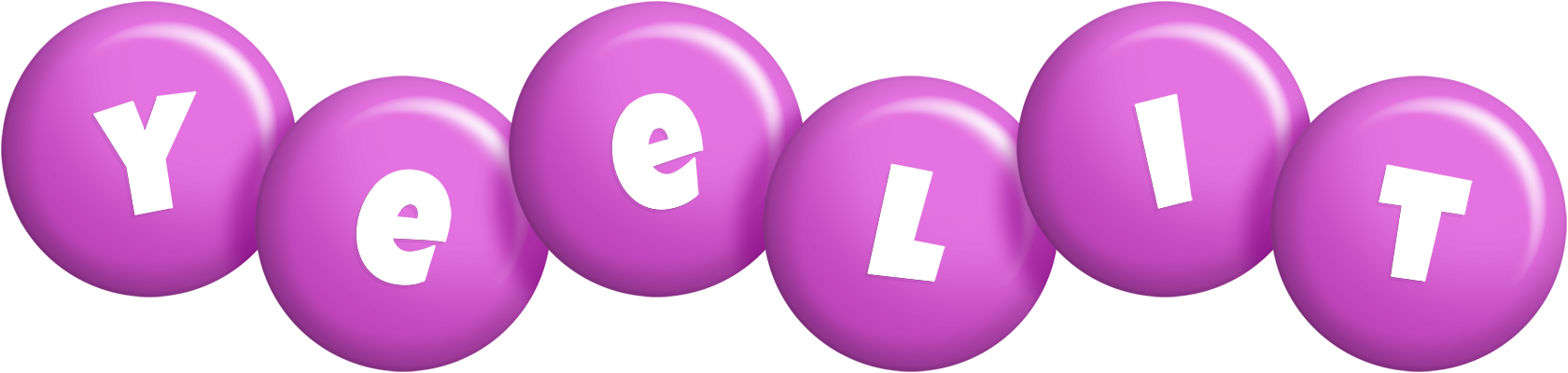 Yeelit candy-purple logo