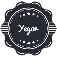 Yegor badge logo