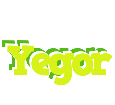 Yegor citrus logo
