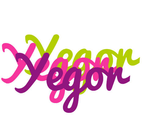 Yegor flowers logo