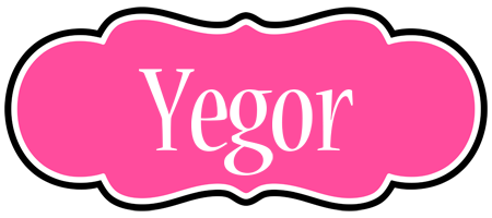 Yegor invitation logo