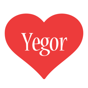 Yegor love logo