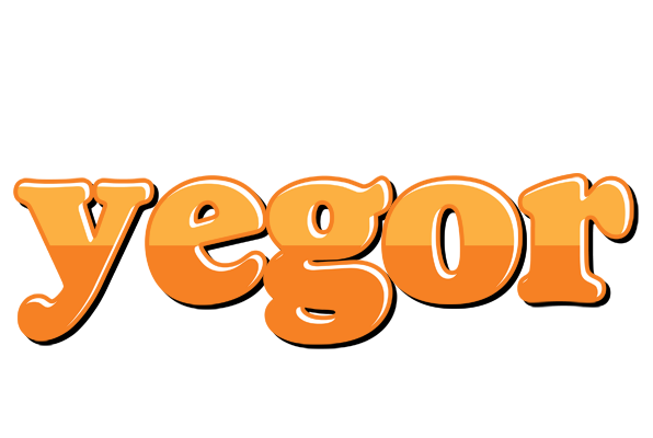 Yegor orange logo