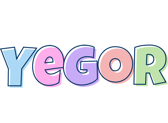 Yegor pastel logo