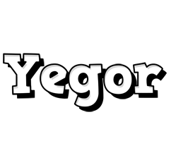 Yegor snowing logo