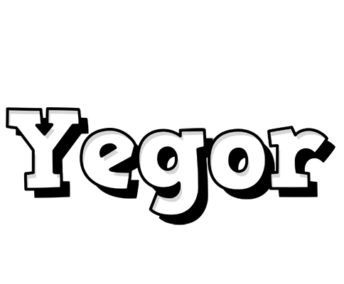 Yegor snowing logo