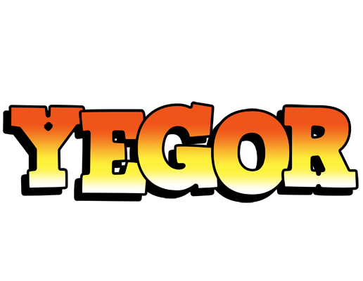 Yegor sunset logo