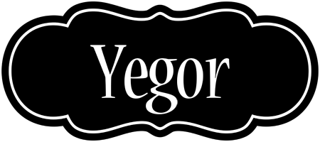 Yegor welcome logo