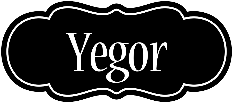 Yegor welcome logo