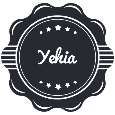Yehia badge logo