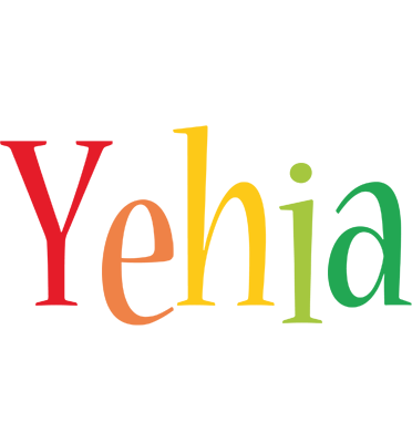 Yehia birthday logo