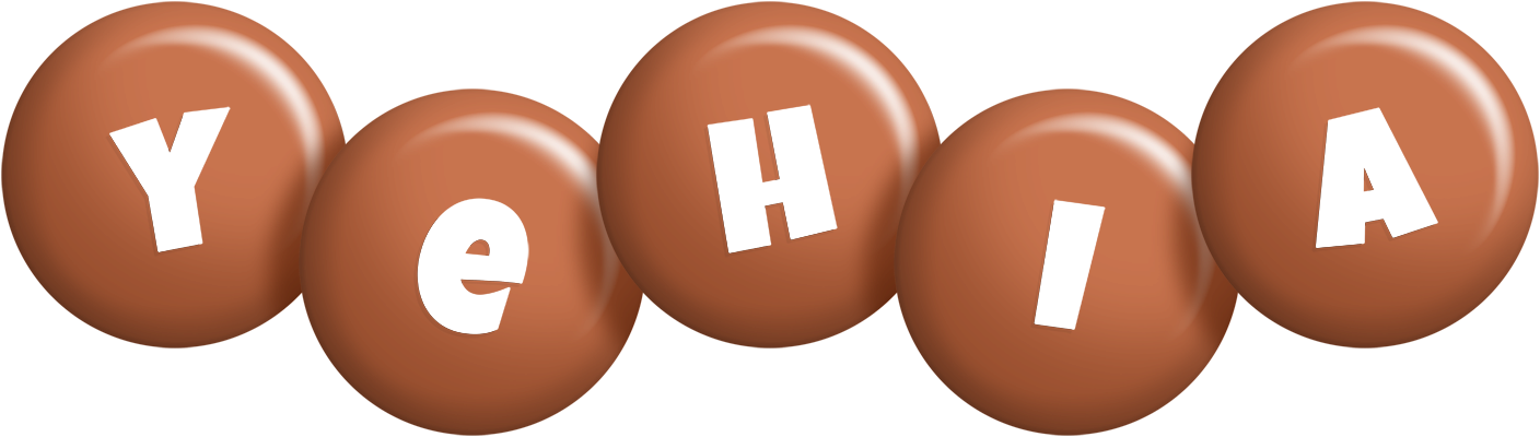 Yehia candy-brown logo