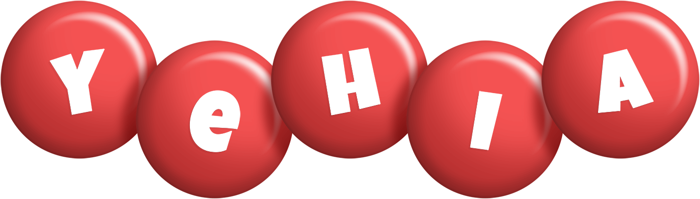 Yehia candy-red logo