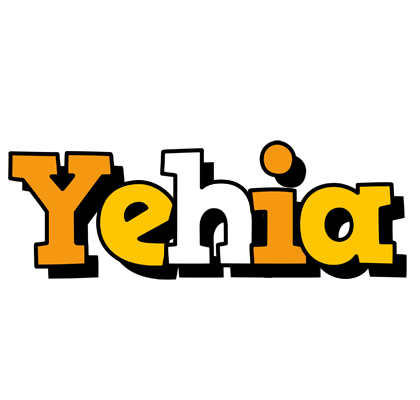Yehia cartoon logo
