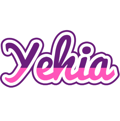 Yehia cheerful logo