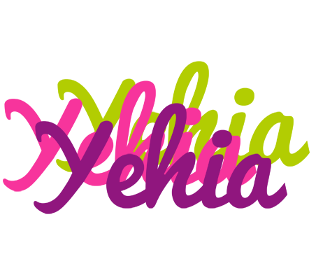 Yehia flowers logo