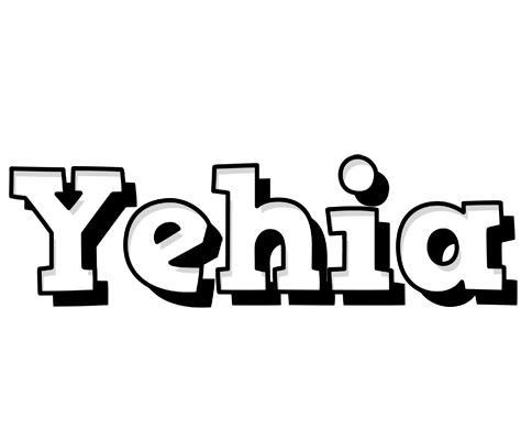 Yehia snowing logo