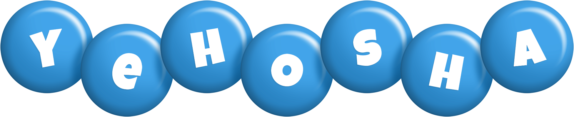 Yehosha candy-blue logo