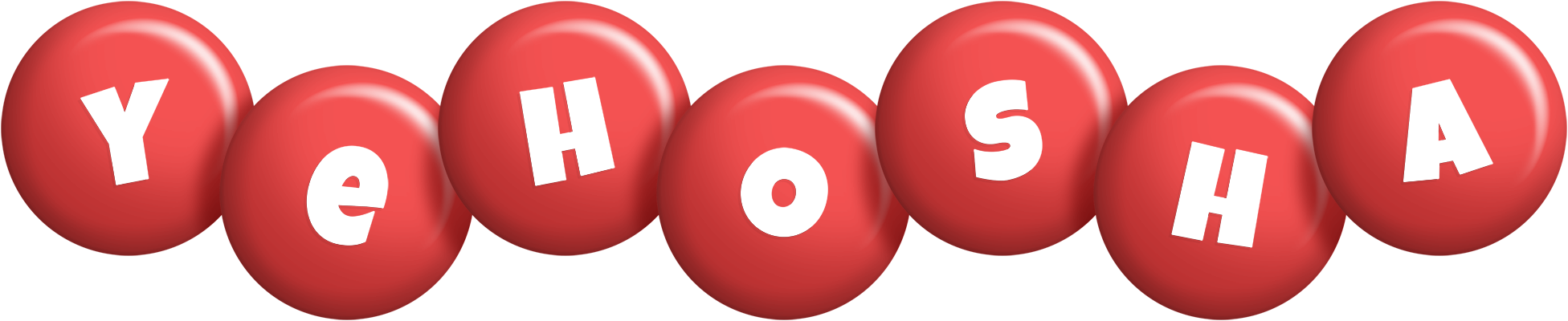 Yehosha candy-red logo