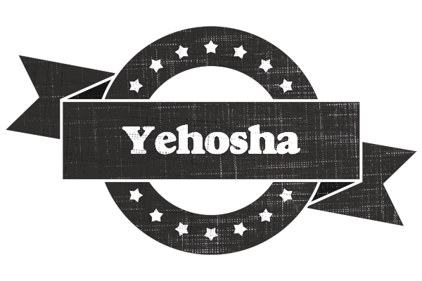Yehosha grunge logo