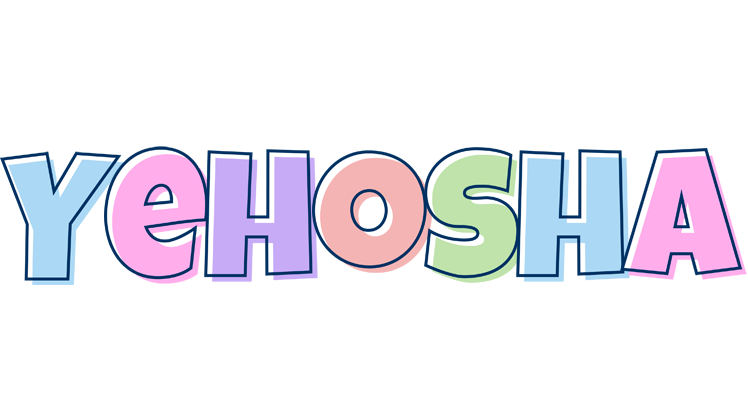 Yehosha pastel logo
