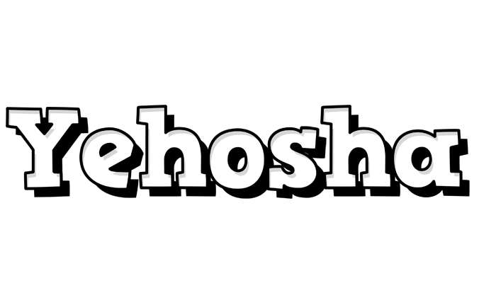 Yehosha snowing logo