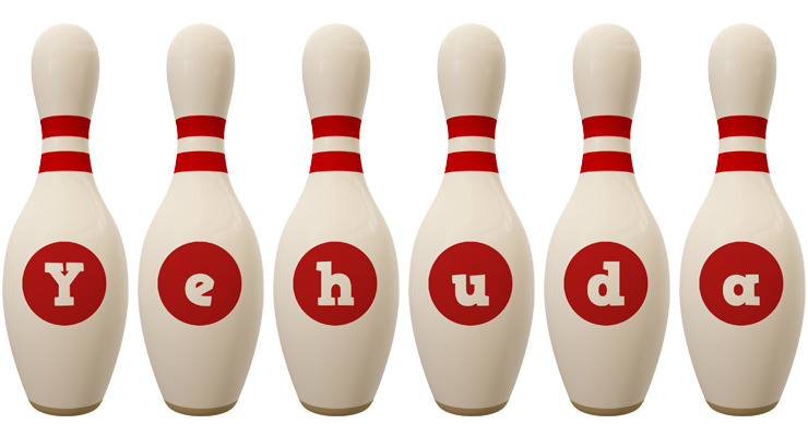 Yehuda bowling-pin logo