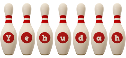 Yehudah bowling-pin logo