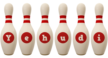 Yehudi bowling-pin logo