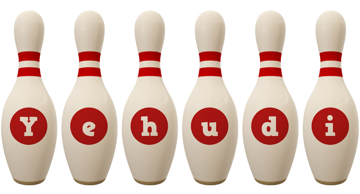 Yehudi bowling-pin logo