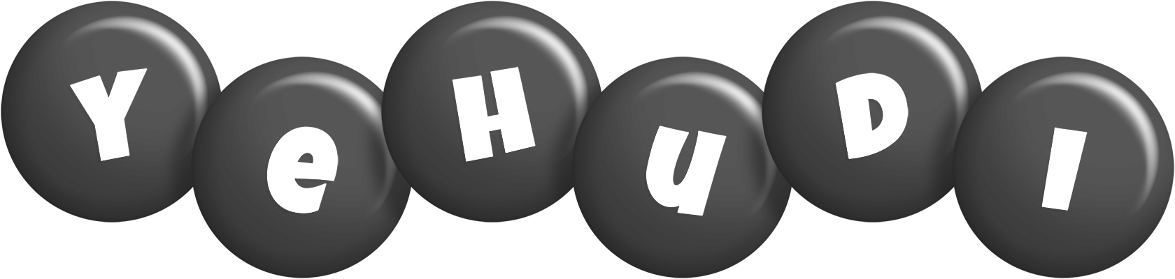 Yehudi candy-black logo