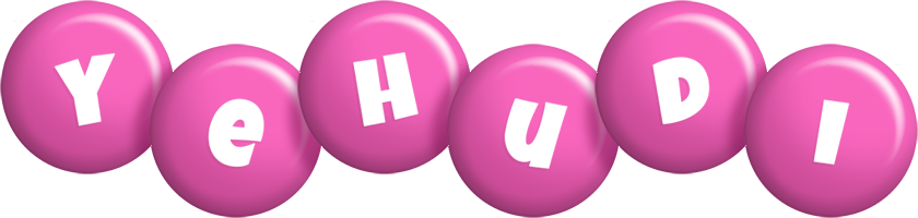 Yehudi candy-pink logo