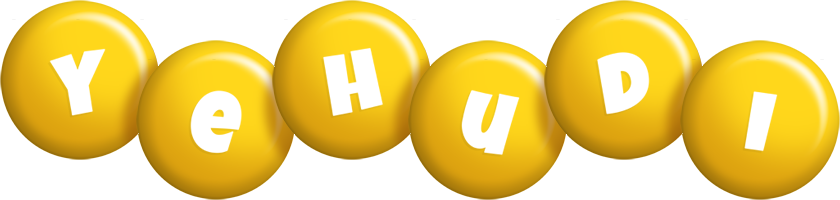 Yehudi candy-yellow logo