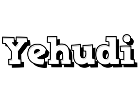 Yehudi snowing logo