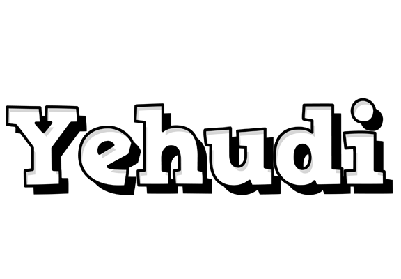 Yehudi snowing logo