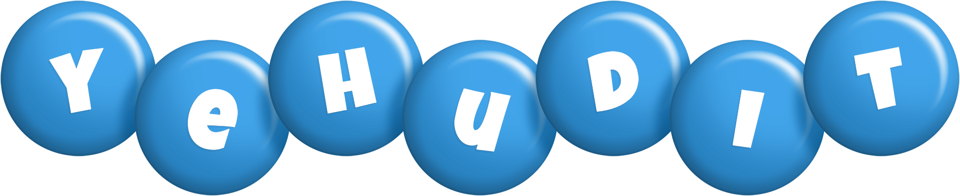Yehudit candy-blue logo