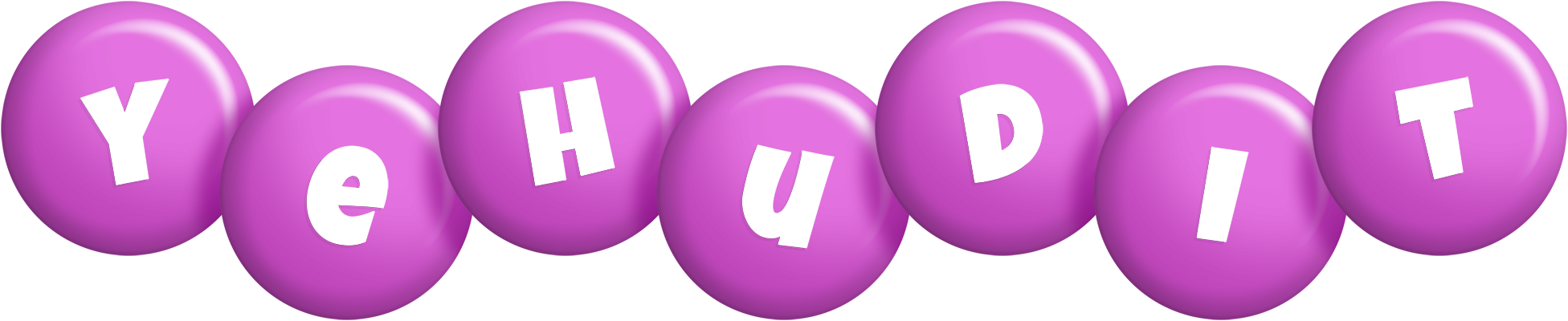 Yehudit candy-purple logo