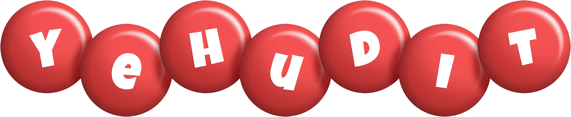 Yehudit candy-red logo