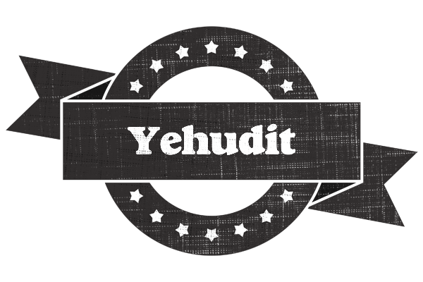 Yehudit grunge logo