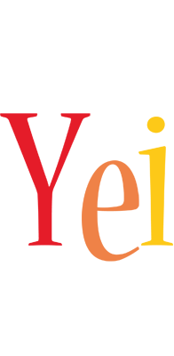 Yei birthday logo