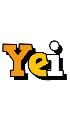 Yei cartoon logo