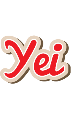 Yei chocolate logo