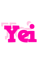 Yei dancing logo