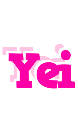 Yei dancing logo