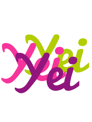 Yei flowers logo