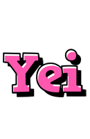 Yei girlish logo