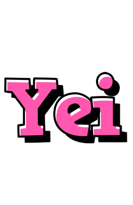 Yei girlish logo