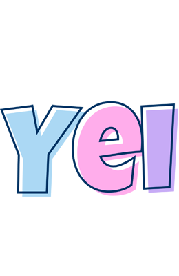 Yei pastel logo